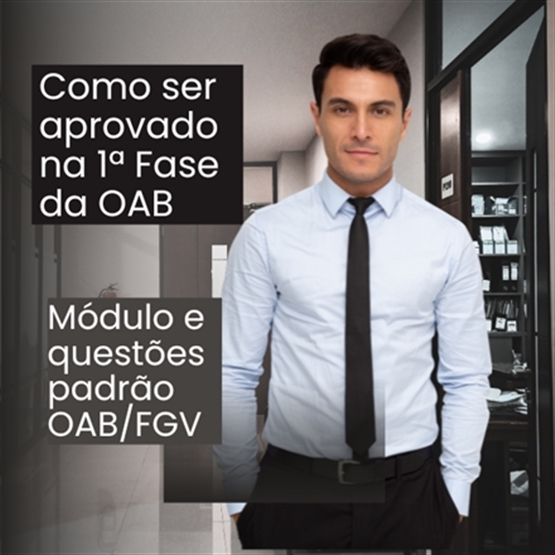 Aprovação na 1ª Fase da OAB