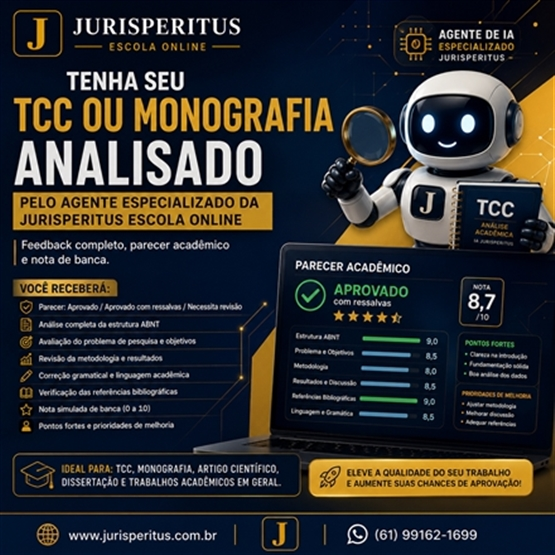 Analisador de TCC e Monografia — Jurisperitus (Juris IA)